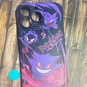 Purple and Black Pokémon Phone Case 13Pro